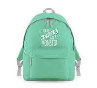 Shopagift Created a Monster Backpack Rucksack 18L Bag - 42 x 31 x 21cm
