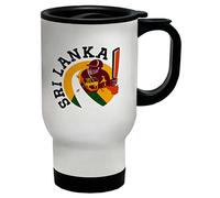 Shopagift Cricket Sri Lanka Sports Travel Mug Gift Cup