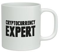 Shopagift Cryptocurrency Expert White 10oz Novelty Gift Mug Cup
