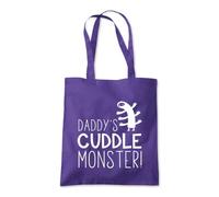 Shopagift Cuddle Monster Cute Tote Shopping Beach Bag 10 Litres Capacity - 42cm x 38cm