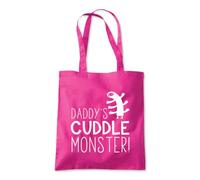Shopagift Cuddle Monster Cute Tote Shopping Beach Bag 10 Litres Capacity - 42cm x 38cm