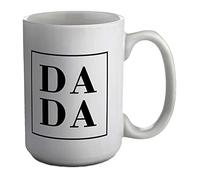 Shopagift Dada Daddy White 15oz Large Mug Cup