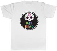 Shopagift Day of The Dead T-Shirt White