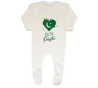 Shopagift Dil Dil Pakistan Cricket Baby Grow Romper Suit Gift White