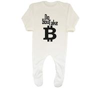 Shopagift Do You take Bitcoin? Baby Romper White