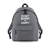 Shopagift Don't Marry Be Happy Backpack Rucksack 18L Bag - 42 x 31 x 21cm