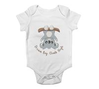 Shopagift Dream Big Climb High Tree Hugger Koala Bear Baby Vest Bodysuit Boys Girls