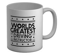 Shopagift Driving Instructor Mug Worlds Greatest Driving Instructor White 11oz Large Gift Cup
