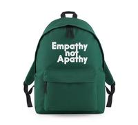 Shopagift Empathy Not Apathy Backpack Rucksack 18L Bag - 42 x 31 x 21cm