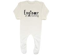 Shopagift Engineer in Training Baby Romper White