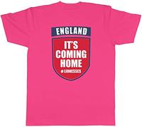 Shopagift England It's Coming Home Lionesses T-Shirt Gift Pink