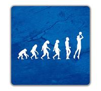 Shopagift Evolution Of Basketball 2 Pack Coasters - 9cm x 9cm