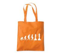 Shopagift Evolution of Chess Tote Shopping Beach Bag 10 Litres Capacity - 42cm x 38cm