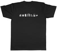 Shopagift Evolution of Gaming T-Shirt Black