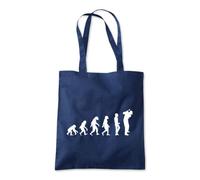 Shopagift Evolution of Golf Swing Tote Shopping Beach Bag 10 Litres Capacity - 42cm x 38cm