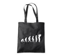 Shopagift Evolution of Golf Swing Tote Shopping Beach Bag 10 Litres Capacity - 42cm x 38cm