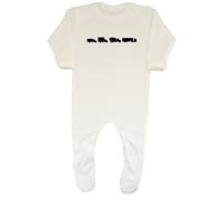 Shopagift Evolution of Lorry Driver Baby Romper White
