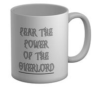Shopagift Fear The Power of The Overlord Mug Funny Supreme Leader White 11oz Large Ceramic Cup
