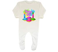 Shopagift Festival of Colours Happy Holi Baby Grow Romper Suit White