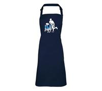 Shopagift Fiji Rugby Apron Mens Womens Cooking BBQ Chef DIY Cook - Navy