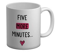 Shopagift Five More Minutes White 11oz Large Mug Cup