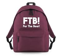 Shopagift FTB! For The Beer Larger Cider Alcohol Ale Backpack Rucksack 18 Litres Capacity - 42cm x 31cm x 21cm