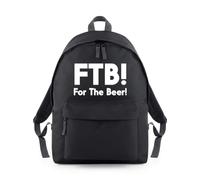 Shopagift FTB! For The Beer Larger Cider Alcohol Ale Backpack Rucksack 18 Litres Capacity - 42cm x 31cm x 21cm