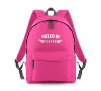 Shopagift Fueled by Coffee Latte Brew Caffiene Backpack Rucksack 18 Litres Capacity - 42cm x 31cm x 21cm
