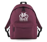 Shopagift Fueled by Hard Work Energetic Workaholic Backpack Rucksack 18 Litres Capacity - 42cm x 31cm x 21cm