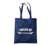 Shopagift Fueled by Vodka Alcohol Booze Drinks Tote Shopping Beach Bag 10 Litres Capacity - 42cm x 38cm