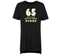 Shopagift Funny 65th Birthday Women's Nightie Night Shirt Black