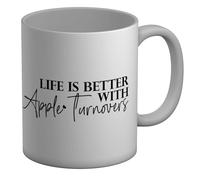 Shopagift Funny Apple Turnovers Mug Desserts Sweet Treats White 11oz Large Ceramic Cup