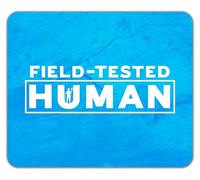 Shopagift Funny Farming Field Tested Human Mouse Mat Pad 24cm x 19cm