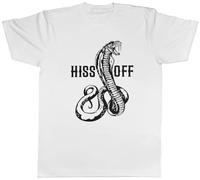 Shopagift Funny Hiss Off Mens T-Shirt Snake Day Cobra Python Tee White