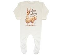 Shopagift Funny Llama Baby Grow Romper Suit Llater Llosers Joke Boys Girls White