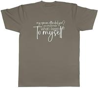 Shopagift Funny Offensive Mens T-Shirt My Opinion Offended You Tee Gift Grey