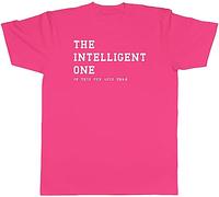 Shopagift Funny Pub Quiz Mens T-Shirt The intelligent One Tee Gift
