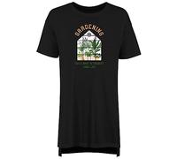 Shopagift Funny Retired Gardening Women's Nightie What Retirement Looks Like Night Shirt Black