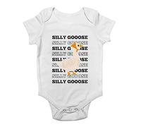 Shopagift Funny Silly Gooose Baby Grow Vest Goose Geese Joke Bodysuit Gift