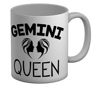 Shopagift Gemini Queen White 11oz Large Mug Gift Cup