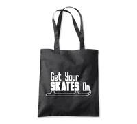 Shopagift Get Your Skates On Tote Shopping Beach Bag 10 Litres Capacity - 42cm x 38cm