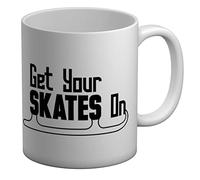 Shopagift Get Your Skates On White 11oz Large Mug Cup
