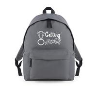 Shopagift Getting Hitched Married Wedding Backpack Rucksack 18 Litres Capacity - 42cm x 31cm x 21cm