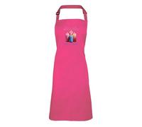 Shopagift Girl Who Loves Making Candles Apron Mens Womens Cooking BBQ Chef DIY Cook - Pink