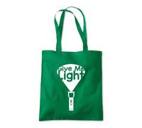 Shopagift Give me Light Tote Shopping Beach Bag 10 Litres Capacity - 42cm x 38cm