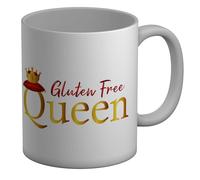 Shopagift Gluten Free Queen Mug Wheat Bread Rye Barley White 11oz Large Ceramic Cup
