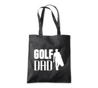 Shopagift Golf Dad Parent Daddy Golfer Tote Shopping Beach Bag 10 Litres Capacity - 42cm x 38cm