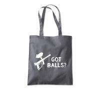 Shopagift Got Balls Paintball Funny Outdoor Games Tote Shopping Beach Bag 10 Litres Capacity - 42cm x 38cm