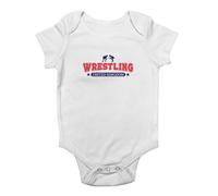 Shopagift Great Britain UK Wrestling Baby Grow Vest Fans Supporters Bodysuit Boys Girls