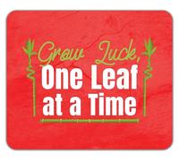 Shopagift Grow Luck One Leaf at a Time Lucky Bamboo Plant Mouse Mat Pad 24cm x 19cm